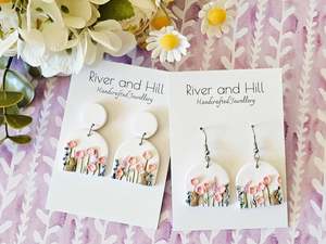Meadow Bunny Arch Earrings