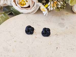 Daily Colour Black Studs