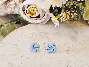 Studs: Daily Colour Powder Blue Studs