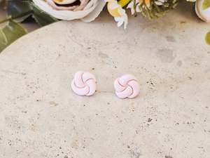 Studs: Daily Colour Pastel Pink Studs
