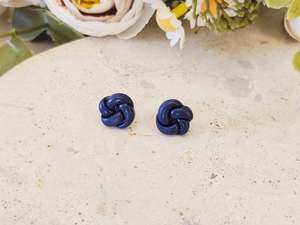 Studs: Daily Colour Navy Blue Studs