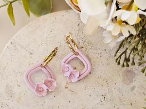 Hoops: Daily Colour Lavender Floral Hoops