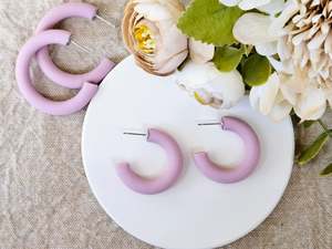 Hoops: Daily Colour Hoops Small Lilac