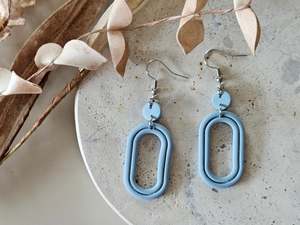 Hooks: Daily Colour Hydrangea Blue Earrings