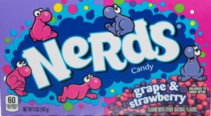 All Lollies: Nerds – Grape and Strawberry
