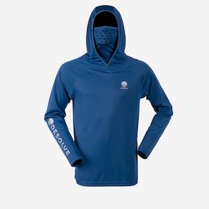 Hoodies Fleece: Helios Hoodie Bluefin