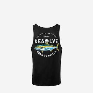Tees Singlets: Born To Battle Singlet Kingfish