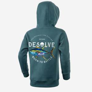 Born to Battle Hoodie Kids Yellowfin