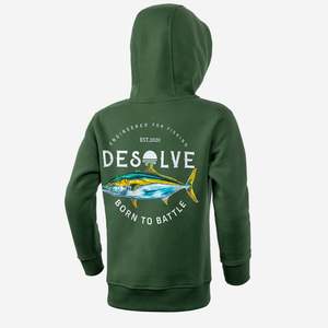 New Arrivals: Born to Battle Hoodie Kids Kingfish