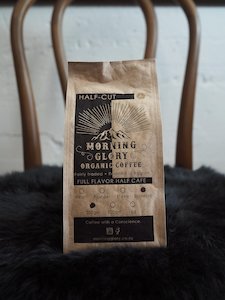 Morning Glory Organic Espresso Coffee 200gm - Half Cut - Rivet - Vintage & G&hellip;