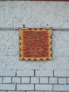 TURKISH KILIM CUSHION COVER 40 X 40 - Rivet - Vintage & Gallery from Raglan