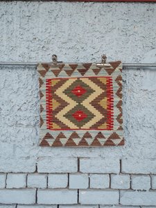 TURKISH KILIM CUSHION COVER 45 X 45 - Rivet - Vintage & Gallery from Raglan
