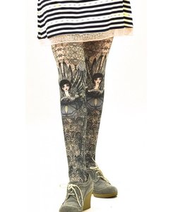 Marie Antoilette - Colette Tights - Rivet - Vintage & Gallery from Raglan