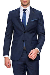 Wedding: Mission Blue Pure Wool Suit by Joe Black