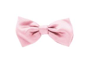 Pink Jacquard Bow Tie by Fellini