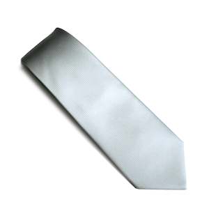 Wedding: Silver Jacquard Tie by Fellini