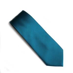 Teal Jacquard Tie by Fellini