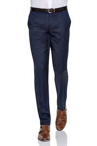 Razor Blue Pure Wool Trouser by Joe Black