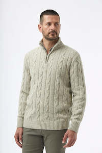 Oatmeal Cable Knit by Florentino