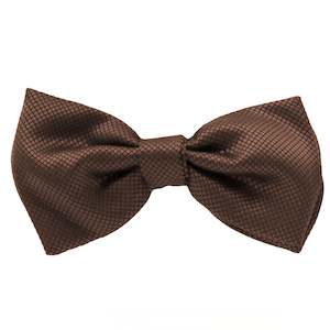 Wedding: Brown Jacquard Bow Tie