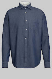 Shirts: Soft Denim Milano