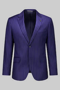 Suits: Blue Pinstripe Suit
