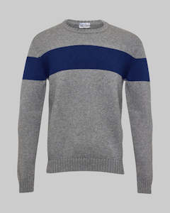 Winter Collection: Blue Block Stripe
