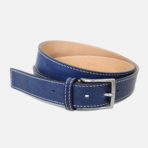 Belts: Blue Sandro Belt by Monti Castello