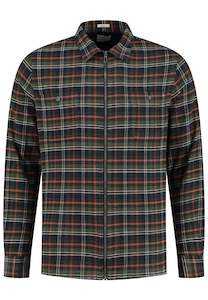 All: Check Flannel Shirt Jacket in by Dstrezzed