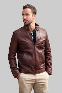 All: Tan Leather Jacket
