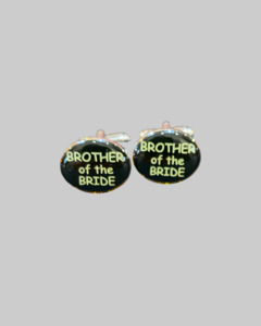 Christmas Gifts: Brother of the Bride Cufflinks