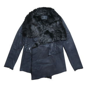 GUESS FUR COAT - S