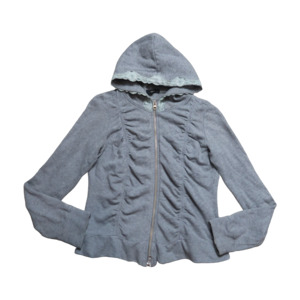 COMME CA CISM LACE HOOD ZIPUP - S