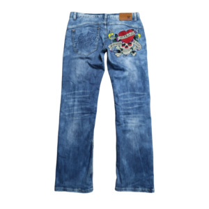 Mens: VINTAGE ED HARDY JEANS - 33"