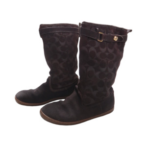 Shoe Game: COACH BROWN BOOTS - EU38