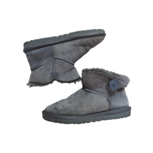 GREY FUR UGG - EU38