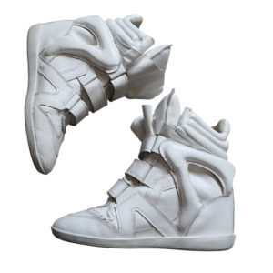 Shoe Game: WHITE ISABEL MARANTS - EU39