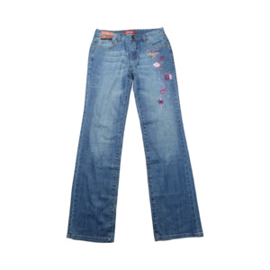 The Bottoms Wardrobe: FLOWER FLARE JEANS - 30"