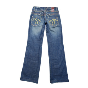 The Bottoms Wardrobe: RED PEPPER FLARE JEANS - 26"