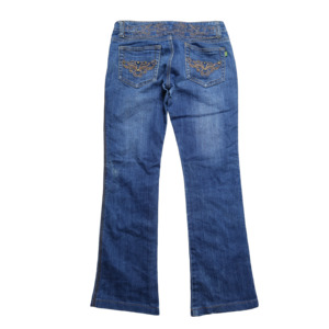 The Bottoms Wardrobe: VINTAGE FLARE JEANS - 28"