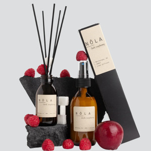 Candleholders And Candles: Nola Dark Raspberry Reed Diffuser