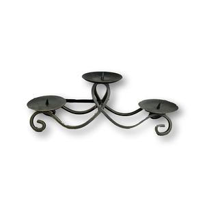 Candleholders And Candles: 3 Spike Candelabra