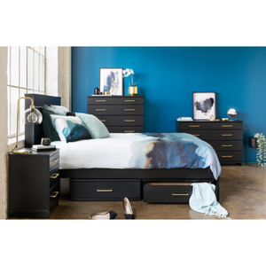 Furniture: Fox 3 Dr Bedside Cabinet