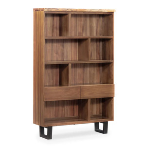 Living: LiveEdge Wall unit Timber Blackwood