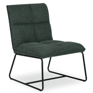 Living: Indi Accent Chair Dark Green