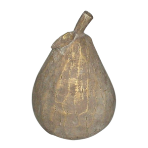 Bronze Colour Pear 22cm