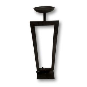Large Cutout Candle Holder