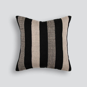 Products: Easton Black/Taupe Cushion w Polyester Inner 50×50