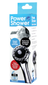 Frontpage: Power Shower Showerhead