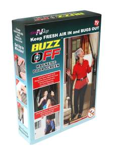 Frontpage: Buzz Off Magnetic Door Screen